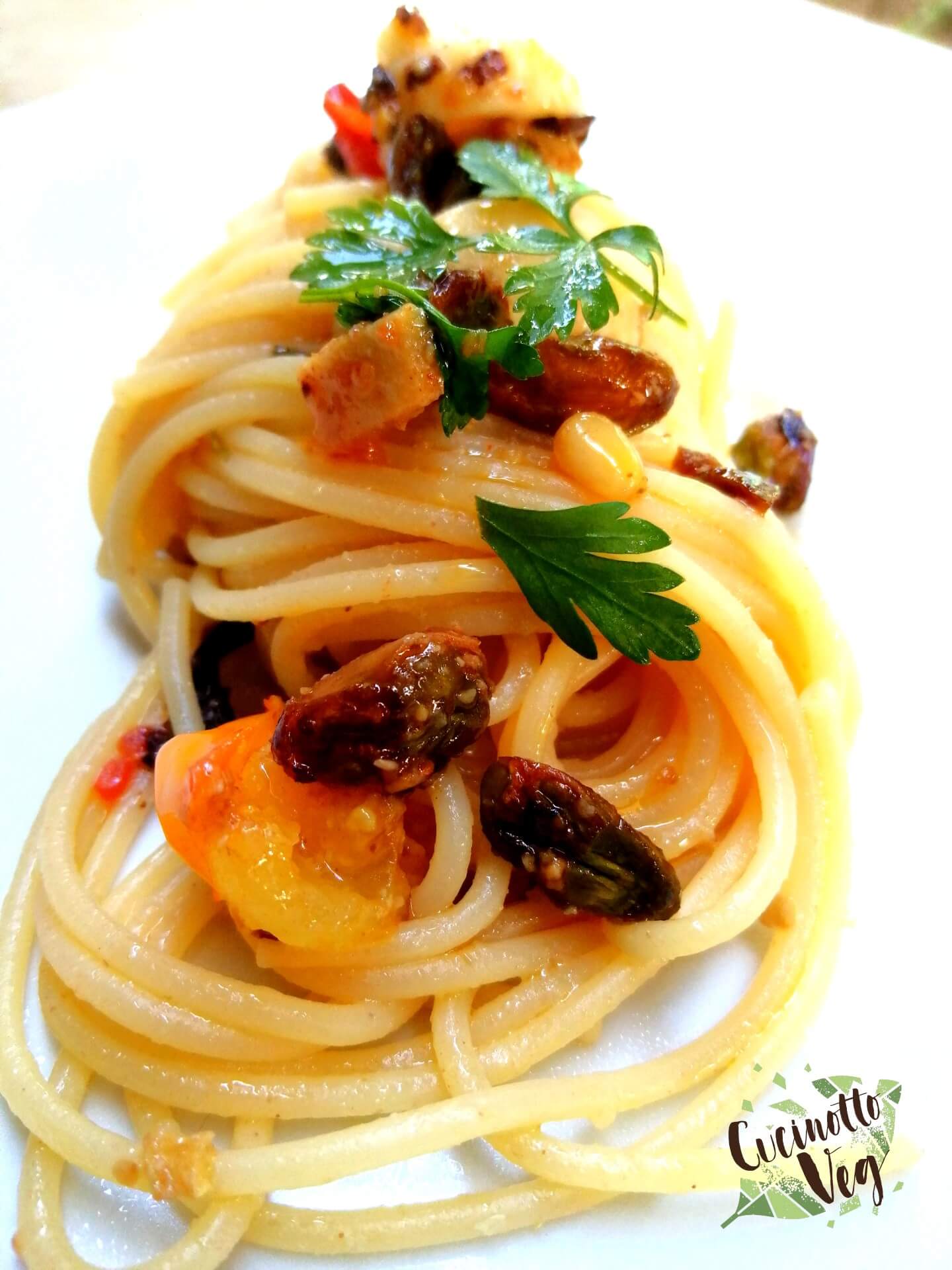 Spaghetti allo scoglio vegan – Cucinottoveg